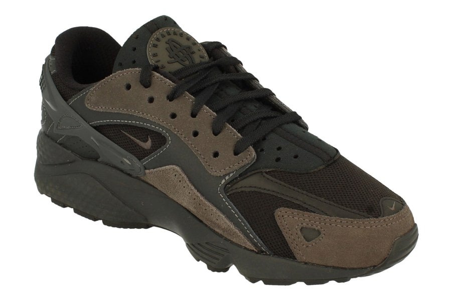 Nike Air Huarache Runner Mens Dz3306  002 - Black Medium Ash Anthracite 002 - Photo 3