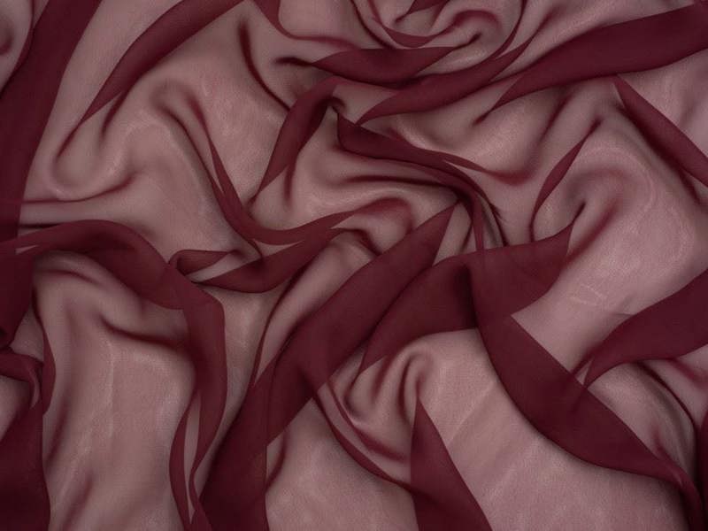 Minerva Core Range Minerva Light Sheer Chiffon Fabric - Plain Design Dressmaking Fabric, 110 cm / 44" Wide - per metre