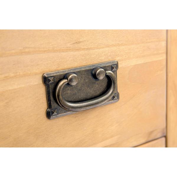 Cabinet Bits Lugo 6 Drawer Chest of Drawers Bras Drop Handle