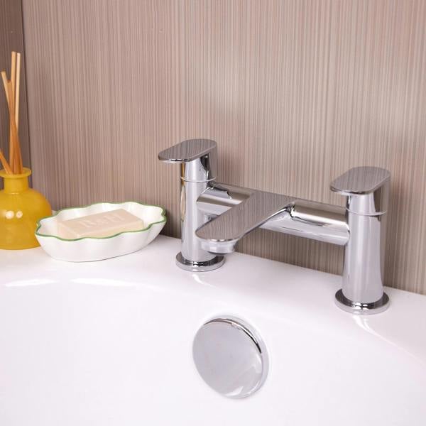 Flode Adnji Bath Filler - Polished Chrome Finish
