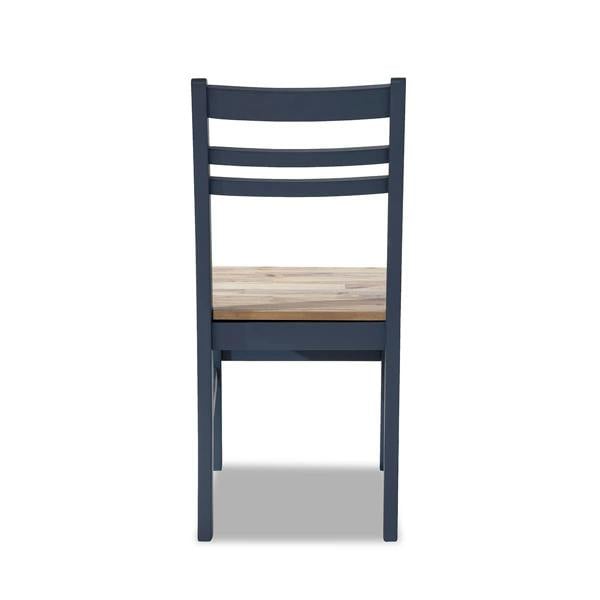 Statement Furniture Florence Wooden Chair Country Style with Acacia Wood Seat