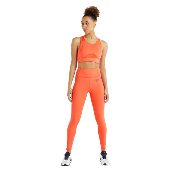 Umbro Womens/Ladies Pro Training 7/8 Leggings - Hot Coral - 