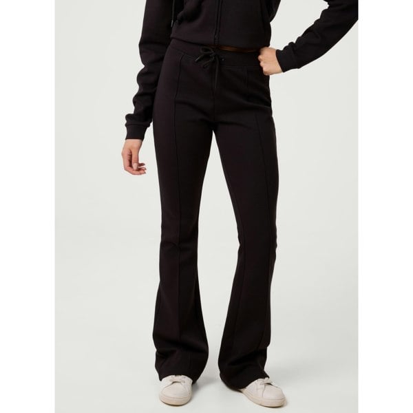 Pink Vanilla Pin Tuck Jersey Flares