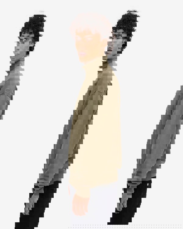 Colorful Standard Organic Quarter Zip Sweatshirt - Dusty Olive