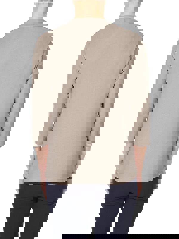 PennyPlain High Back Scoop Neck Top - Cloud