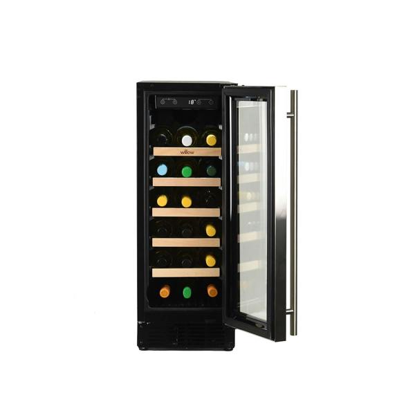 Willow 60L Under Counter Wine Cooler W30WCSS - Stainless Steel