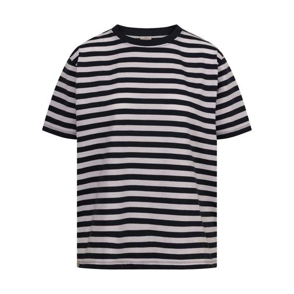Trespass Womens Jemima Striped Casual T-Shirt - Navy