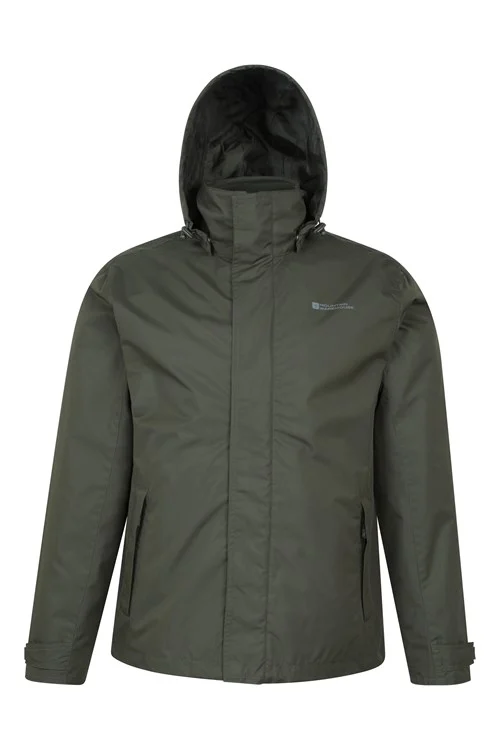 Mountain Warehouse Mens Fell II 3 in 1 Jacket - Dark Khaki