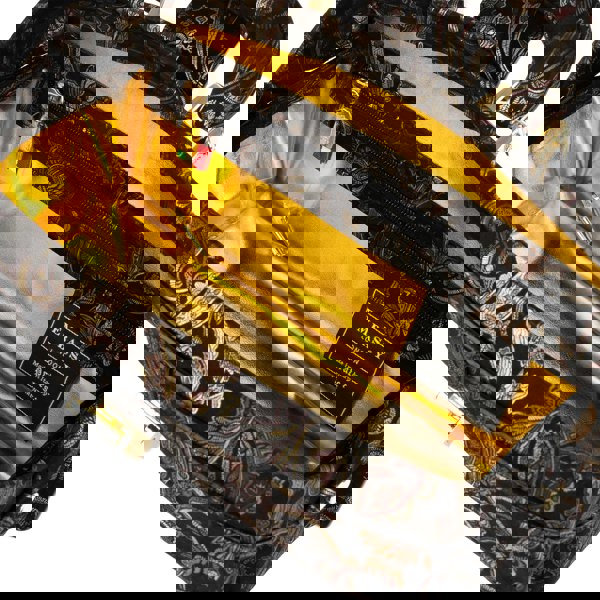 Embassy London Gazelle - Black & Gold & Burgundy - Women’s patent leather top handle & crossbody bag