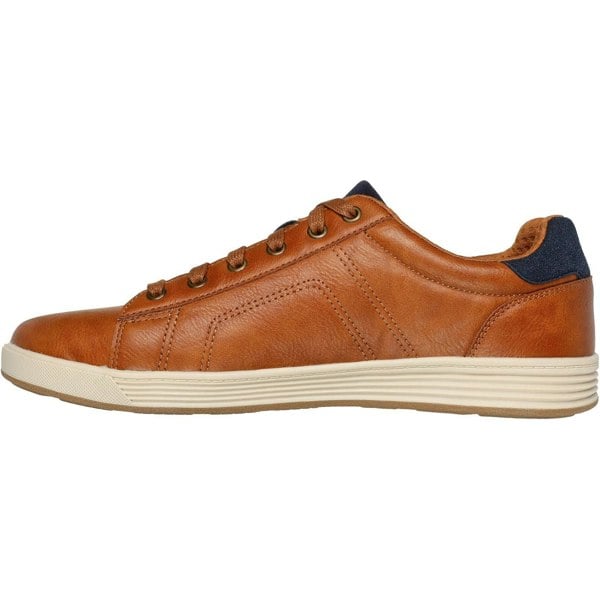 Skechers Cavell Hensley Polyurethane Men's Luggage Trainers