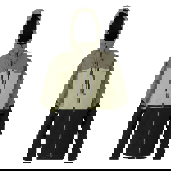 Regatta Mens Maland II Waterproof Jacket - Golden Sand/Treetop/Black