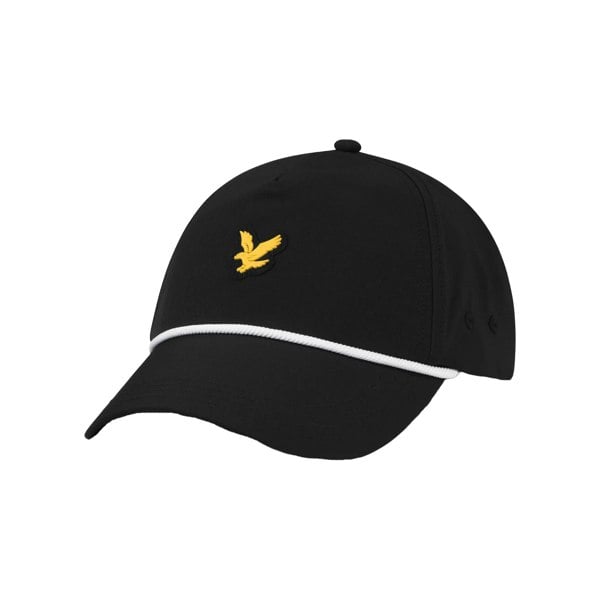 Lyle & Scott Mens Logo Golf Cap - Jet Black