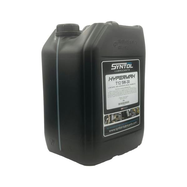 Syntol Hypermax T12 5W-30 Fully Synthetic Heavy Duty Diesel Engine Oil Acea E4 20L