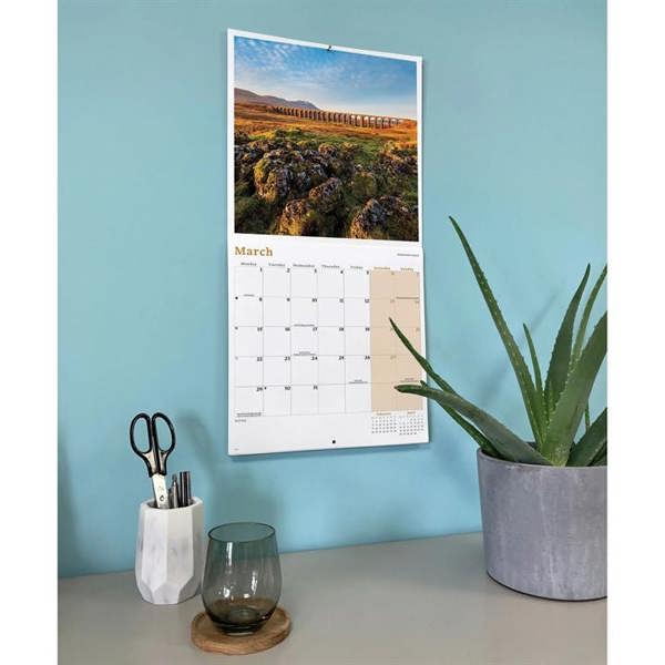 Yorkshire Dales National Park Calendar 2027, Wall Calendars, Month To View, Travel, Gift