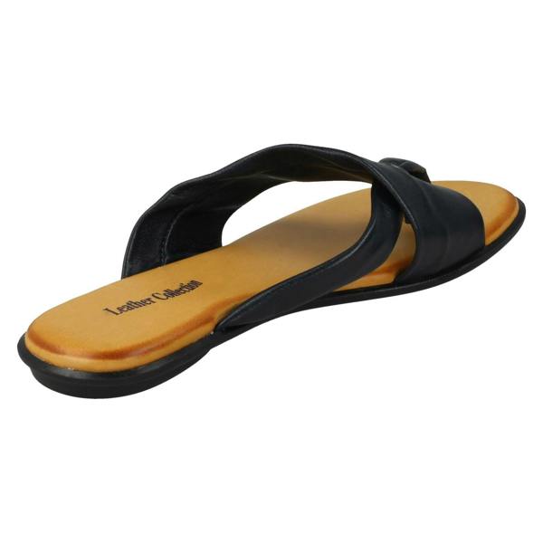 Leather Collection Ladies Leather Collection Toepost Sandals