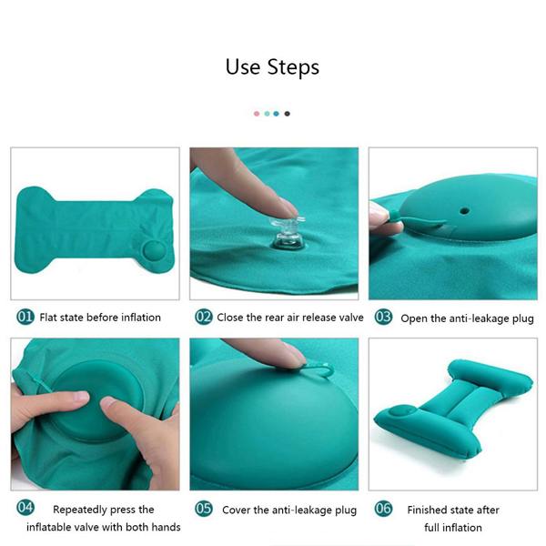 Leaper H-Shaped Manual Press Inflatable Lumbar Cushion