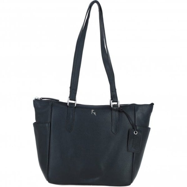 Ashwood Elegant Real Leather Tote Bag: Oxford