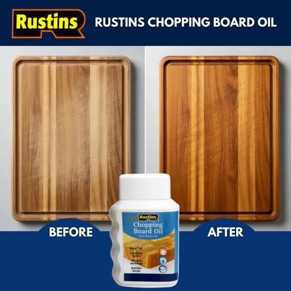 Rustins Quick Dry Chopping Board Oil 250ml