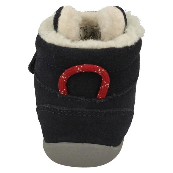 Clarks Childrens Clarks Fox Detailed Ankle Boots Roamer Snug T