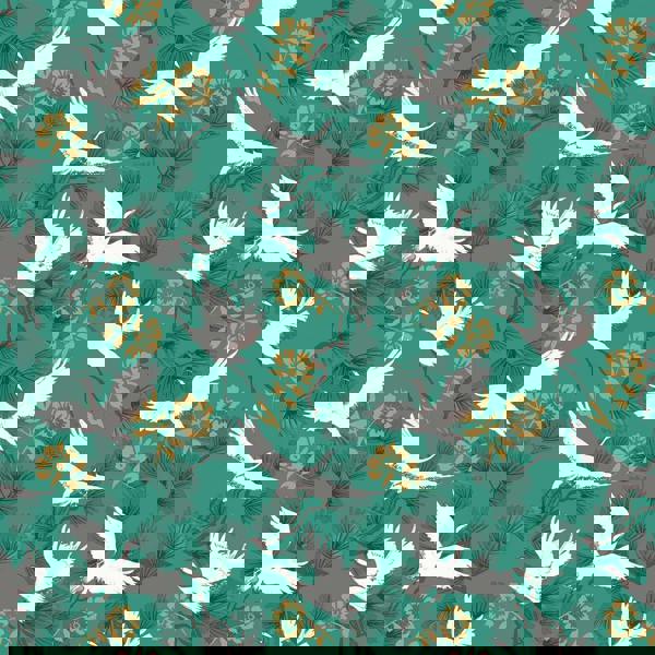 Furn Demoiselle Wallpaper - Jade