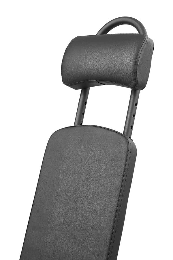 Living and Home Foldable Weight Bench with Lumbar Support & Resistance Bands