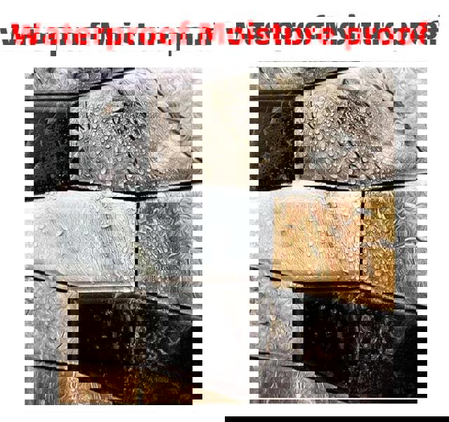 ANYHOUZ 10pcs Vinyl Wall Tile Bricklayer Pattern Textured 3D Waterproof