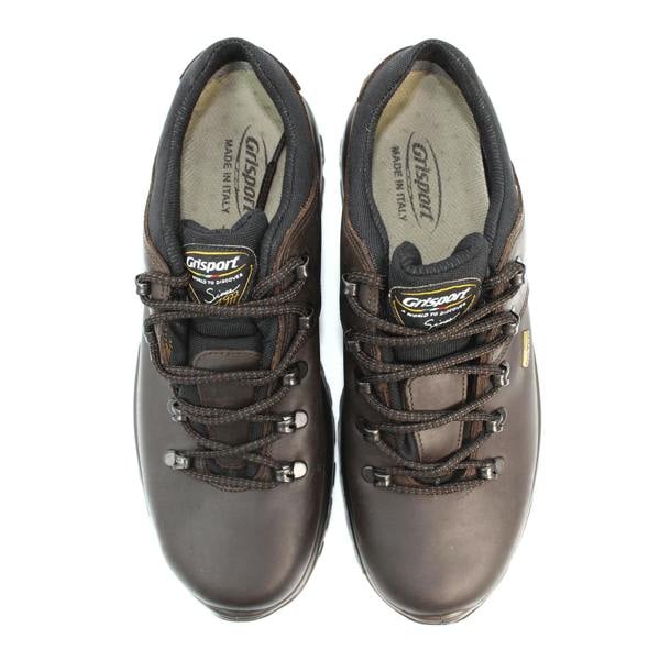 Brown Grisport Dartmoor walking shoe with Vibram sole a favourite for walking and hiking trips