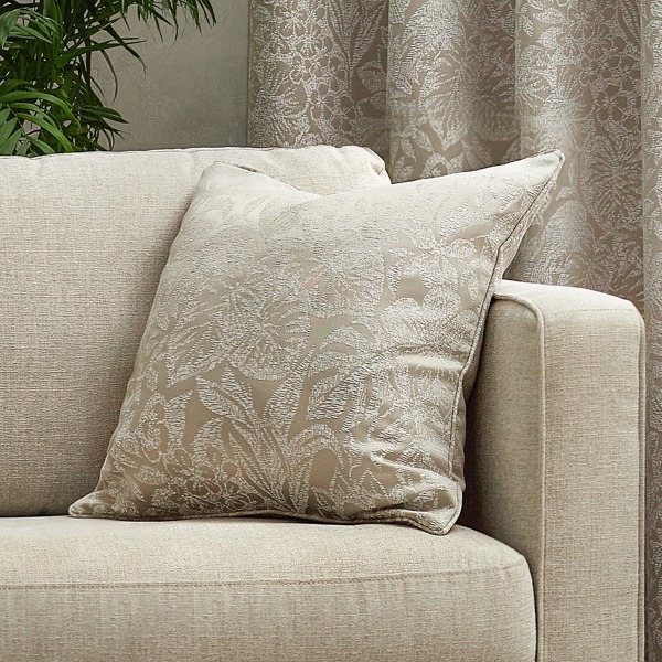 Wylder Nature Bali Botanical Jacquard Cushion Cover - Natural