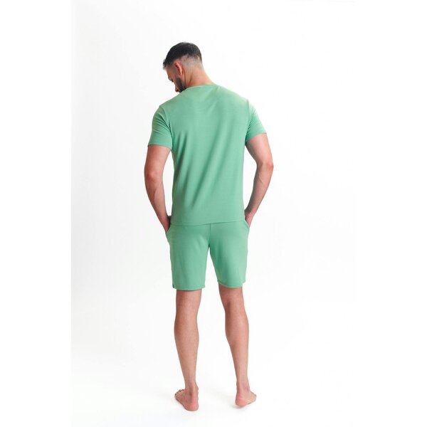 Ted Baker T Shirt And Short Set Loungewear Loungewear Set   in  Green