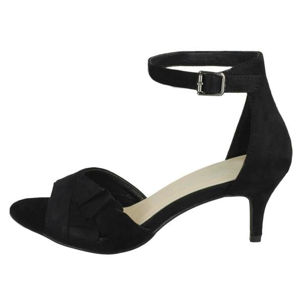Spot On Ladies Spot On Casual Mid Heel Sandal