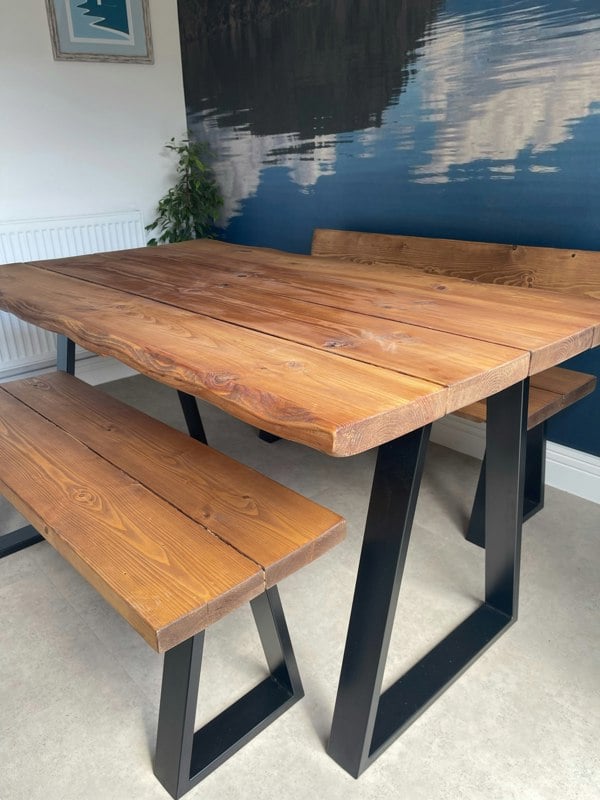 The Bespoke Carpentry Co Live Edge Table