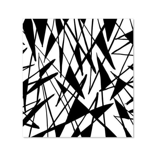 Warren Reed - Designer Brush Abstract Pattern Kitchen Splashback