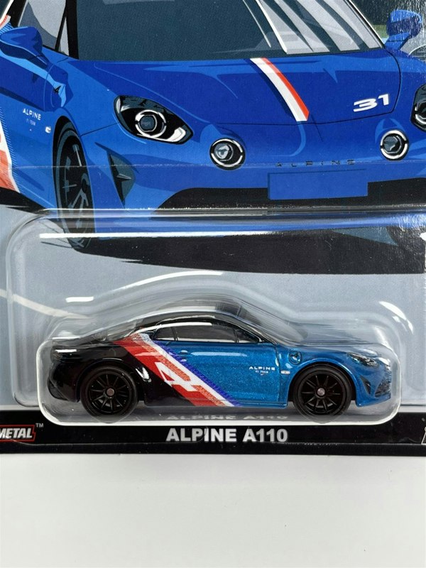 Hot Wheels Alpine A110 Auto Strasse 1:64 Scale Hot Wheels Real Riders HCK17