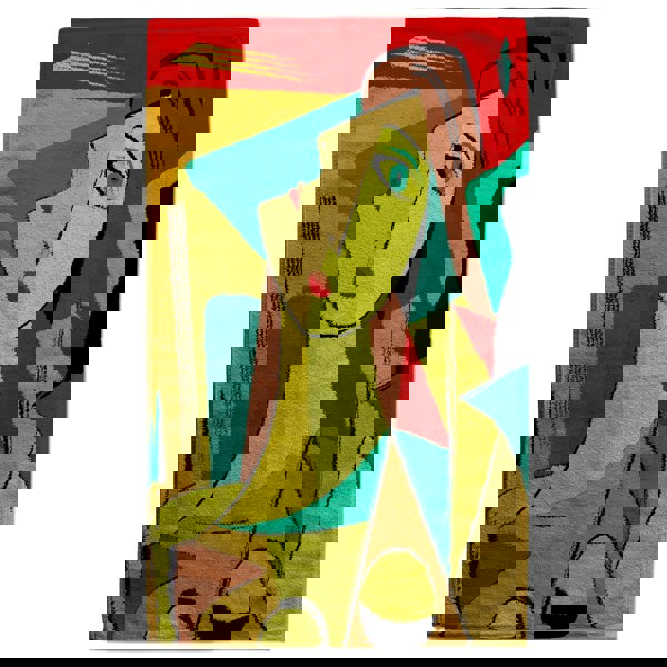 Benjamin Tate Design abstract portrait (Bath Towel)