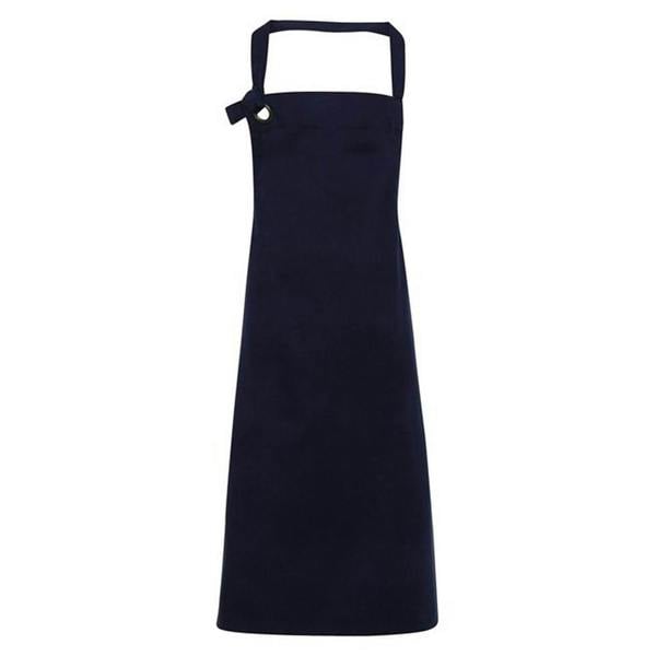 Premier Unisex Adult Calibre Bibbed Apron - Navy