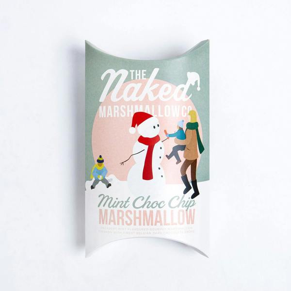 The Naked Marshmallow Co Mint Choc Chip Gourmet Marshmallows