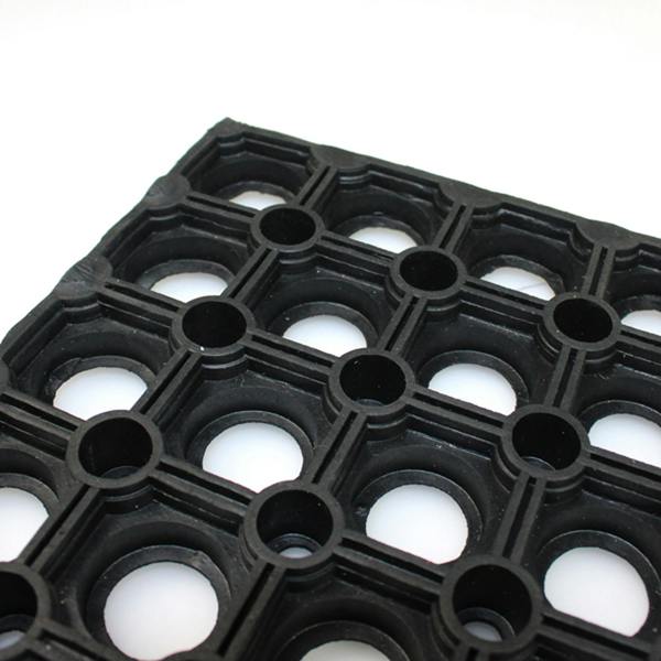 Hometex Solutions Hometex® All Seasons Outdoor Entrance Mat Black