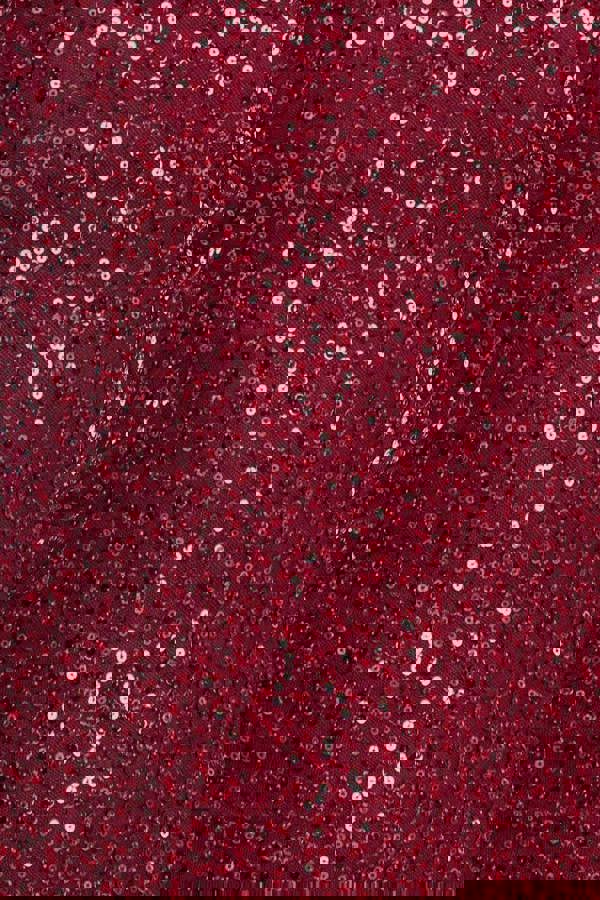 Puff Sleeve Tiered Hem Maxi Dress - Wine DR4022