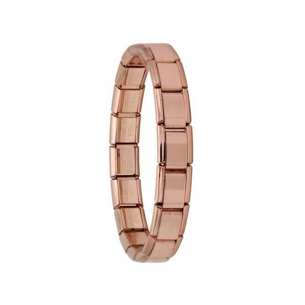Serafina Italian Style Stainless Steel Charm Bracelet