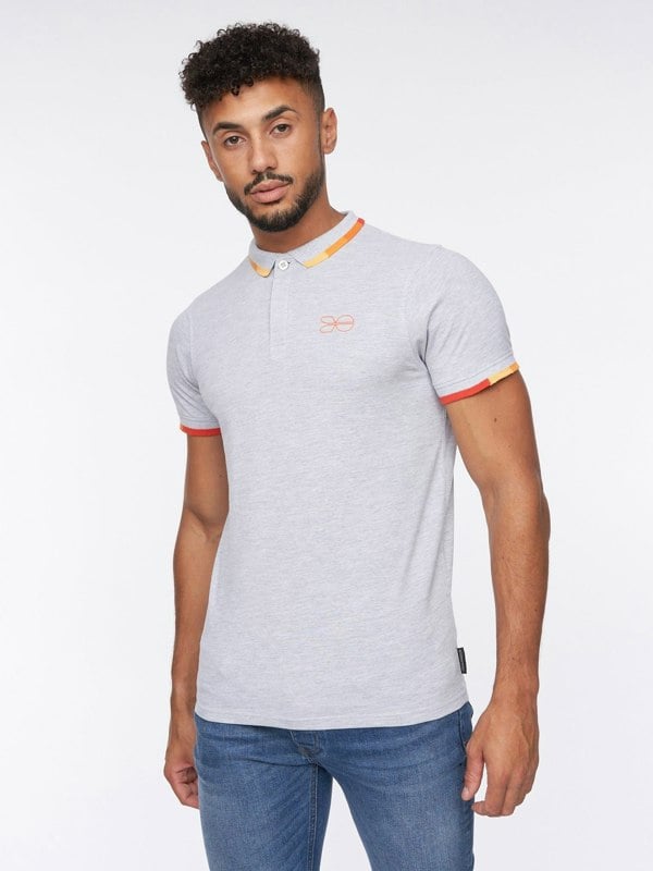 Crosshatch Chemfort Polo Grey Marl