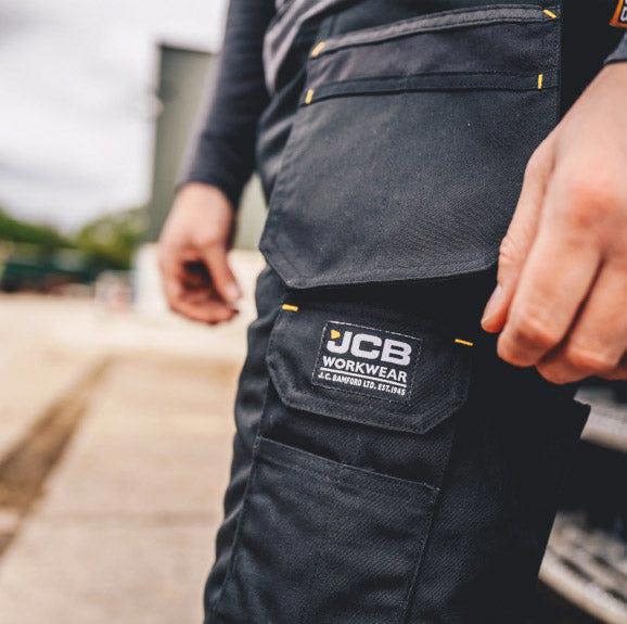 Trade Hybrid Stretch Panel Work Shorts JCB Workwear