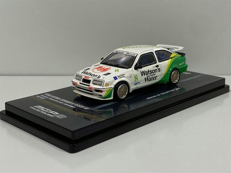 ford sierra rs500 cosworth watsons t harvey macau guia 1:64 inno 64 in64rs500mgp21w