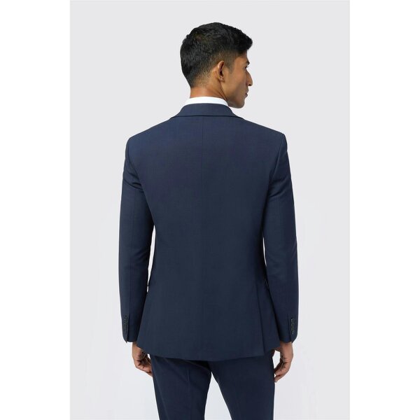 Ted Baker Slim Fit Performance Navy Panama Jacket