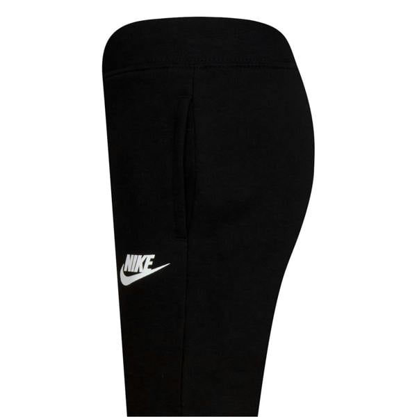 Nike Girls Fleece Logo Jogging Bottoms - Black - 