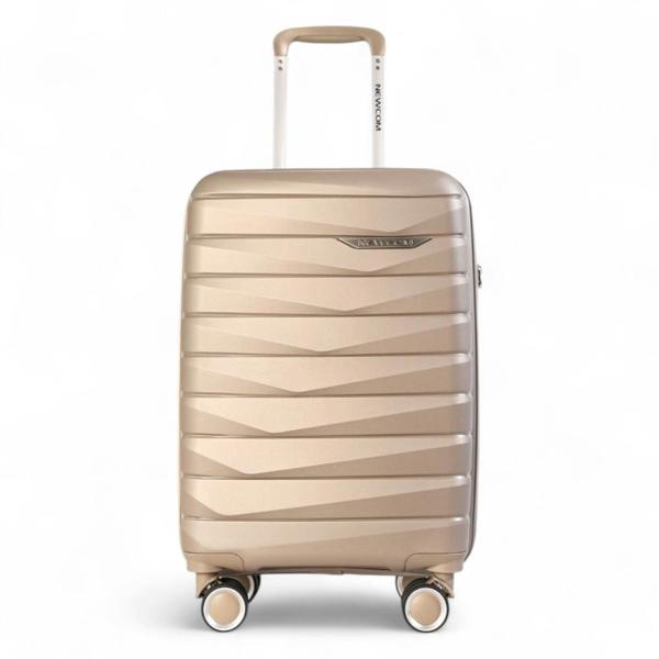 Infinity Luggage Strong Hard Shell TSA Suitcase Set 8 Wheel Cabin Luggage Holiday Travel Case