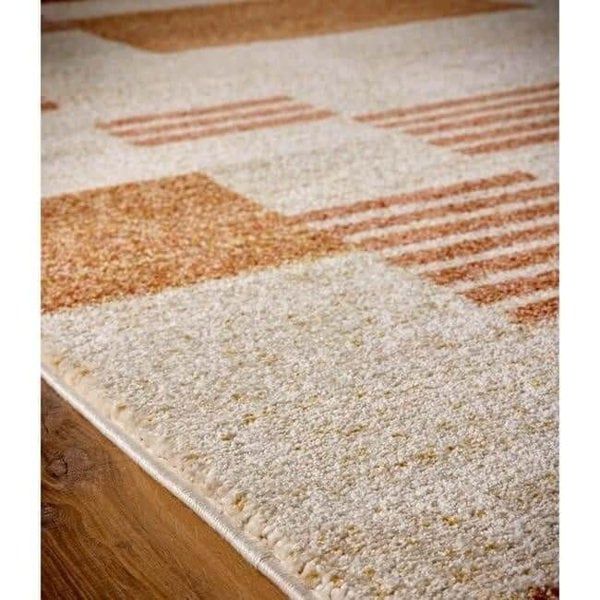 The Rugs Nomad Abstract Striped Rug | Durable & Stylish