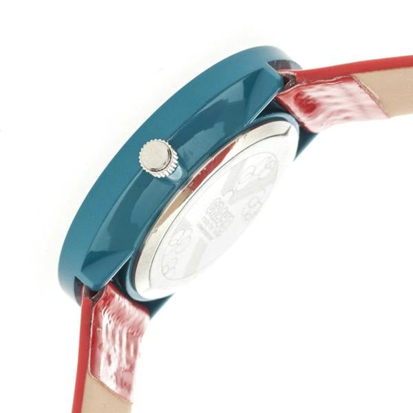 Crayo Prestige Unisex Watch - Teal/Red - CRACR3107