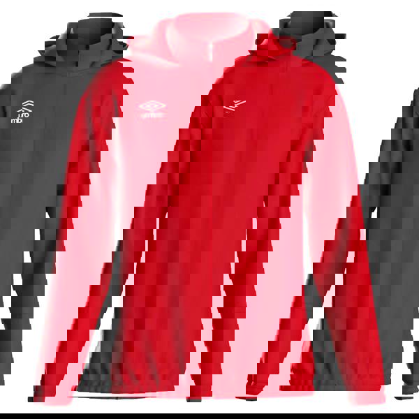 Umbro Mens Total Training Waterproof Jacket - Vermillion/Black