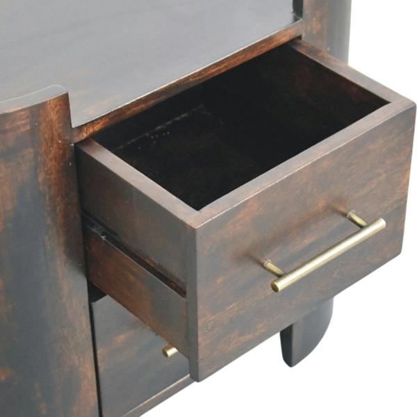 Artisan Furniture Solid Wood Valencia Two-Drawer Bedside Table