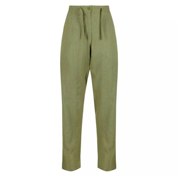 Regatta Women's Maida Linen Trousers - Green Fields